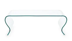 TAVOLINO IN VETRO 120X60 - IRIDE