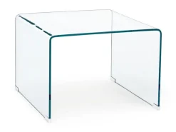 TAVOLINO IN VETRO 60X60 - IRIDE