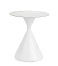 TAVOLINO JOONA D50 BIANCO