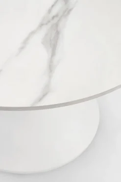 TAVOLINO JOONA D70 BIANCO