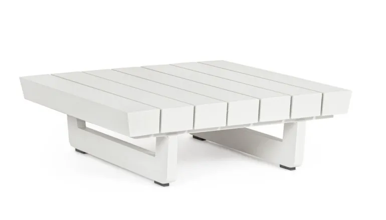 TAVOLINO MODULARE IN ALLUMINIO BIANCO WG20 - INFINITY