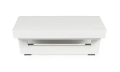 TAVOLINO MODULARE IN ALLUMINIO BIANCO WG20 - INFINITY
