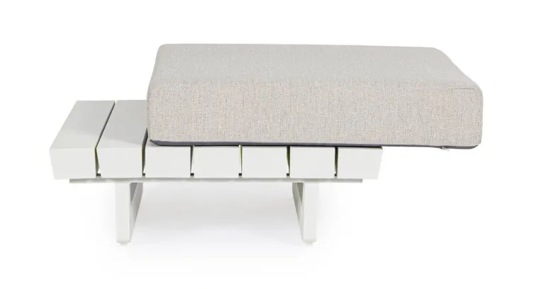 TAVOLINO MODULARE IN ALLUMINIO BIANCO WG20 - INFINITY