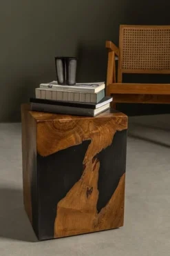 TAVOLINO NERO 30X30 - MELTY