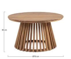 TAVOLINO RODANO D70 - FSC