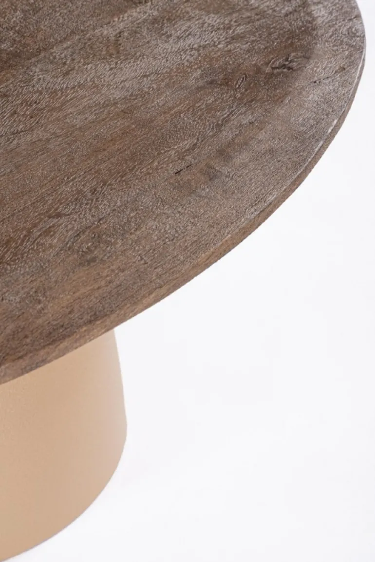 TAVOLINO STANLEY TOP RUSTIC BROWN 86