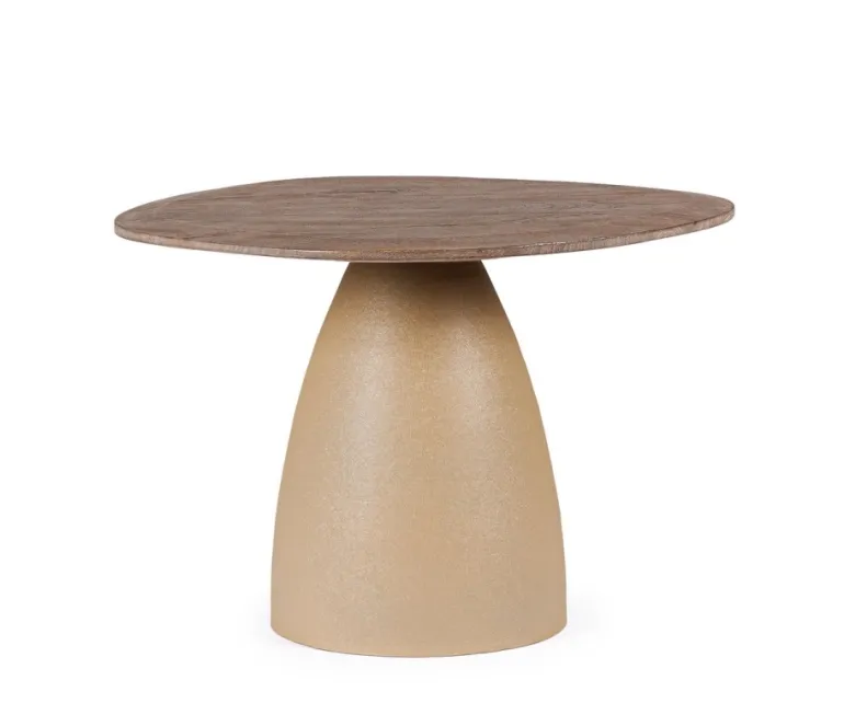 TAVOLINO STANLEY TOP RUSTIC BROWN 60