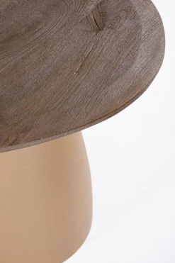 TAVOLINO STANLEY TOP RUSTIC BROWN 60