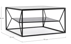 TAVOLINO 70X70 - HYDRA