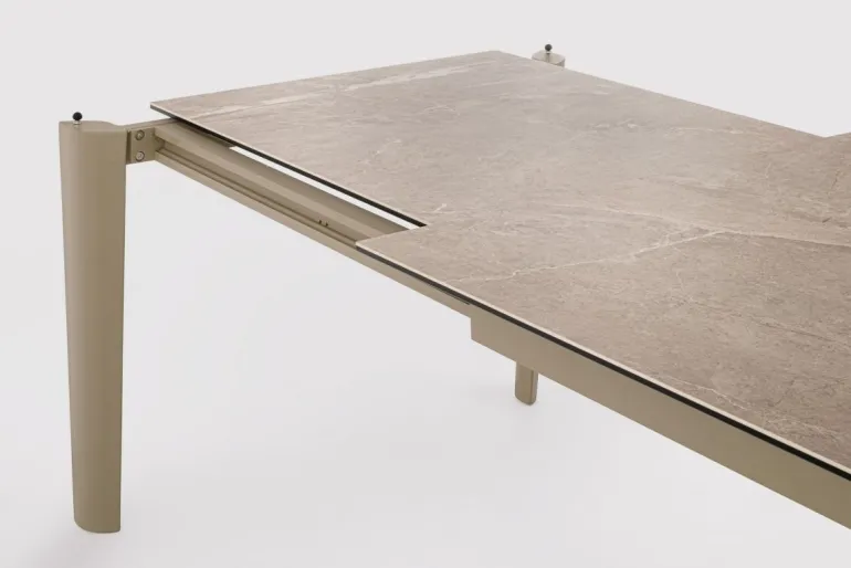 TAVOLO ALL. ASIRI 180/250X100 BEIGE