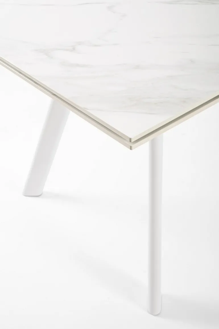 TAVOLO ALL. JARKKO 160-240X90 BIANCO