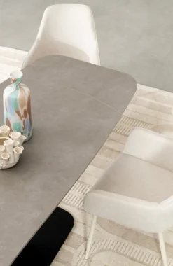 TAVOLO ALL. JEREMIAS 140-200X80 NERO