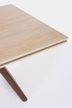 TAVOLO ALL. MAIKKI 200/300X100 NOCE/TRAV