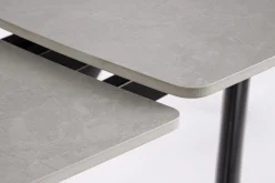 TAVOLO ALL. RAILI 119.5/180X85 NERO/GRIG