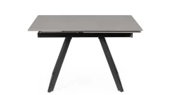 TAVOLO ALL. REETA 120/180X90 NERO/GRIGIO