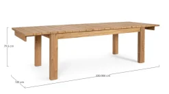 TAVOLO ALL. 220-300X100 ZORRITOS - FSC