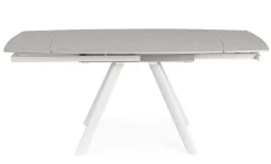 TAVOLO ALL.RAILI 119.5/180X85 BIANC/GR C