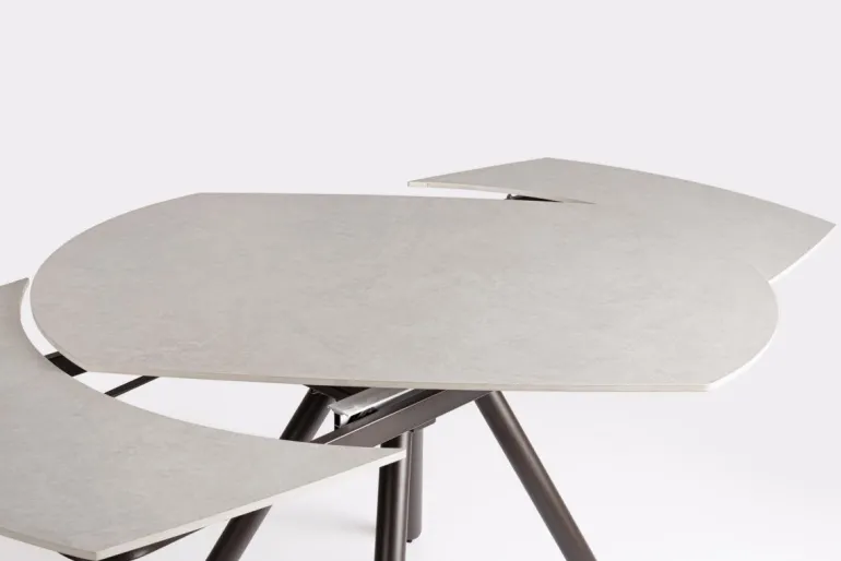 TAVOLO ALL.RAITA 119/178X89 RUST/GRIG.C