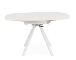 TAVOLO ALL.RAUNI D87/135 BIANCO/BIANCO