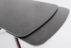 TAVOLO AL.MARITTA 170/250X90 NOCE/GRIGIO