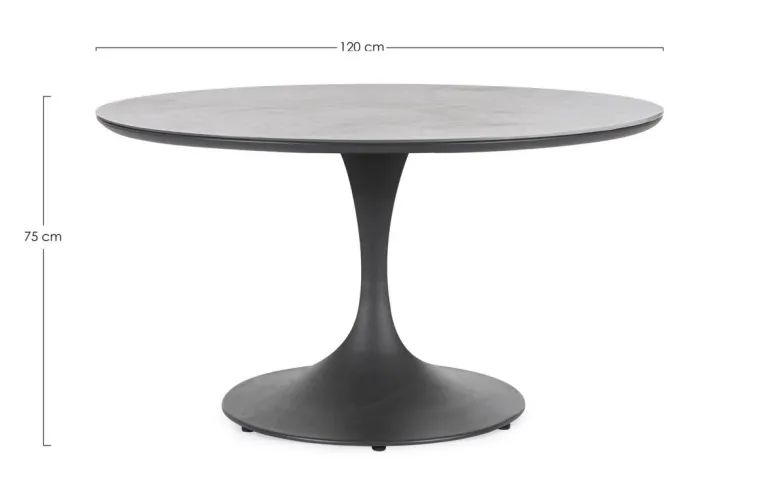 TAVOLO ARNOLD D120 ANTR JX55