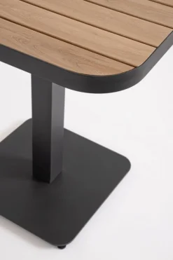 TAVOLO BELMAR 75X75 ANTRACITE YK13