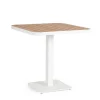 TAVOLO BELMAR 75X75 BIANCO YK11