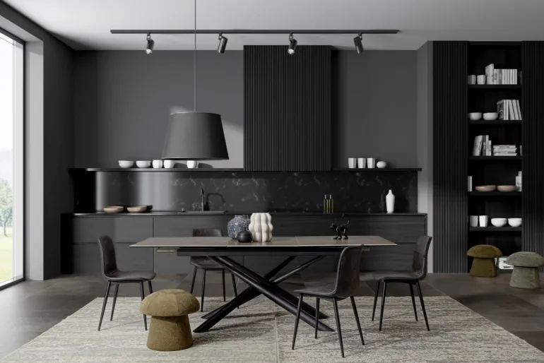 TAVOLO CON PIANO IN CERAMICA - SEYFERT