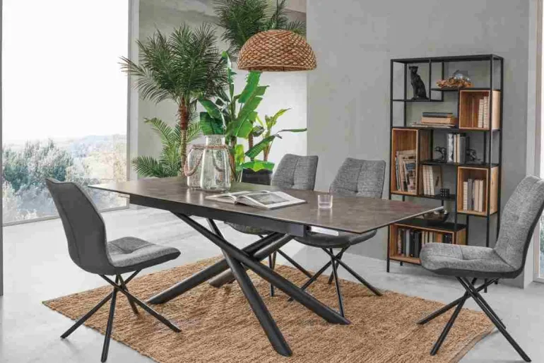 TAVOLO CON PIANO IN CERAMICA - SEYFERT