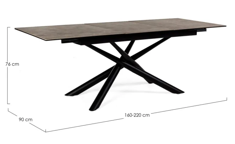 TAVOLO CON PIANO IN CERAMICA - SEYFERT