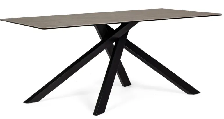 TAVOLO CON PIANO IN CERAMICA - MESSIER