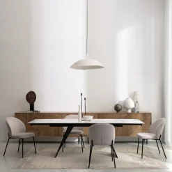 TAVOLO CON PIANO IN CERAMICA - BLAZAR