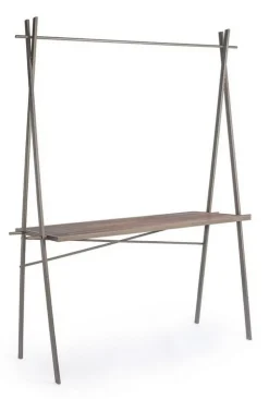 TAVOLO ESPOSITORE IN LEGNO RETTANGOLARE