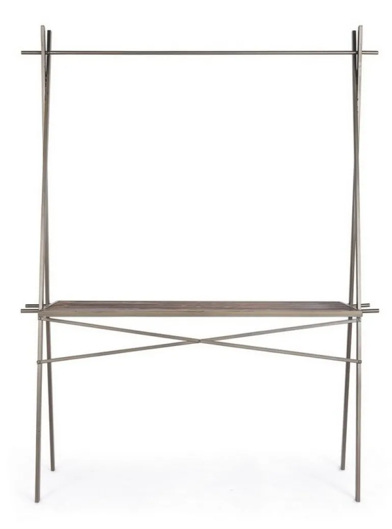 TAVOLO ESPOSITORE IN LEGNO RETTANGOLARE