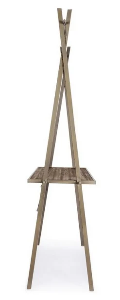 TAVOLO ESPOSITORE IN LEGNO RETTANGOLARE