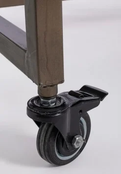 TAVOLO ESPOSITORE IN LEGNO CON TETTO