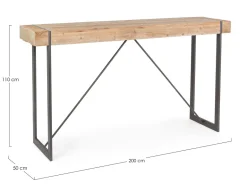 TAVOLO FISSO IN LEGNO - GARRETT