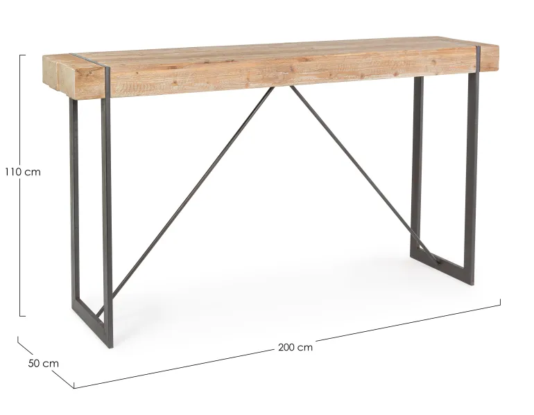 TAVOLO FISSO IN LEGNO - GARRETT