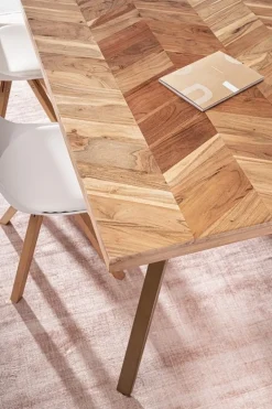 TAVOLO FISSO IN LEGNO 220X100 - RAIDA