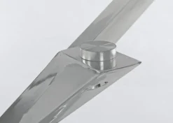 TAVOLO FISSO IN VETRO - MAY