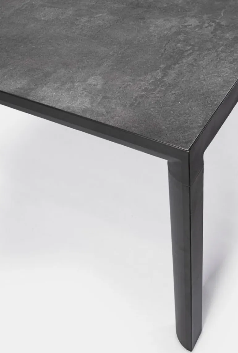 TAVOLO IN ALLUMINIO ANTRACITE JX55 - MASON
