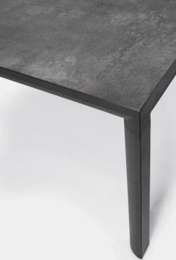 TAVOLO IN ALLUMINIO ANTRACITE JX55 - MASON
