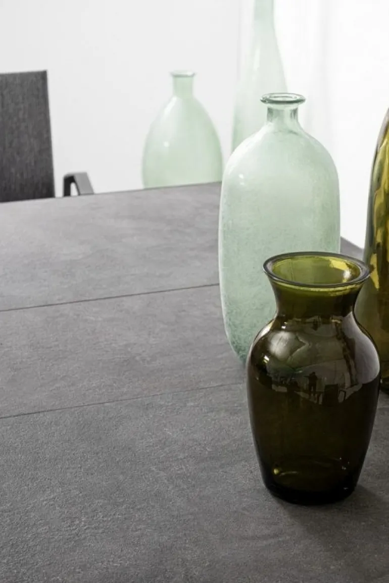 TAVOLO IN ALLUMINIO ANTRACITE JX55 - MASON