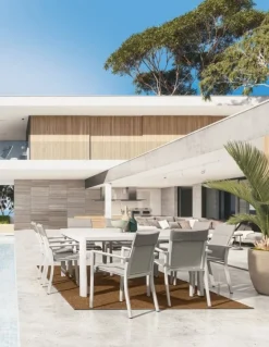 TAVOLO IN ALLUMINIO BIANCO CX21 - KIPLIN