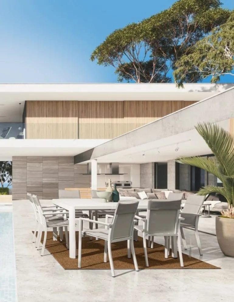 TAVOLO IN ALLUMINIO BIANCO CX21 - KIPLIN