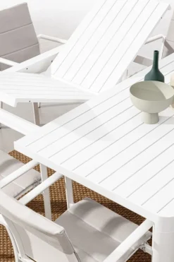 TAVOLO IN ALLUMINIO BIANCO CX21 - KIPLIN