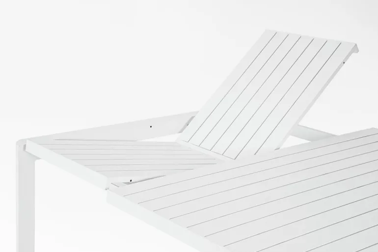 TAVOLO IN ALLUMINIO BIANCO CX21 - KIPLIN