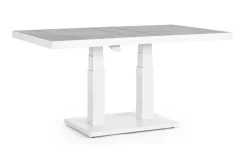 TAVOLO IN ALLUMINIO BIANCO JX11 - TRUMAN