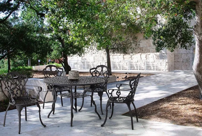 TAVOLO IN ALLUMINIO D110 ANTRACITE - VICTORIA