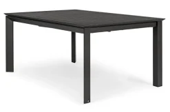 TAVOLO IN ALLUMINIO 110/160X160 ANTRACITE CX23 - KONNOR